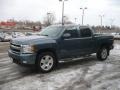 2007 Blue Granite Metallic Chevrolet Silverado 1500 LTZ Crew Cab 4x4  photo #2