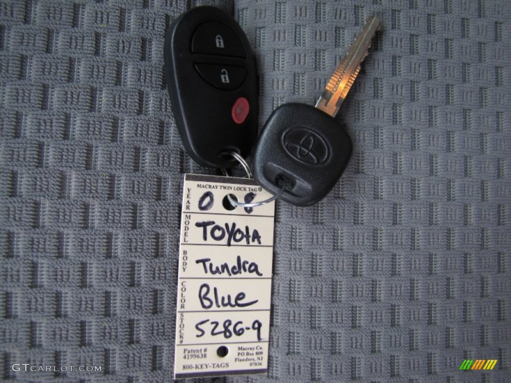 2008 Tundra Double Cab 4x4 - Blue Streak Metallic / Graphite Gray photo #28