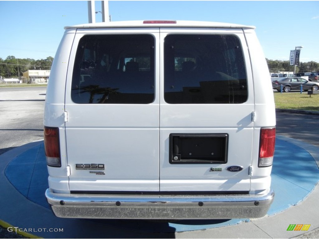 2011 E Series Van E350 XLT Passenger - Oxford White / Medium Flint photo #4