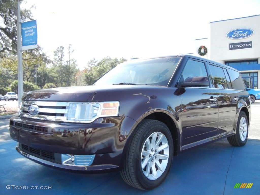 Bordeaux Reserve Red Metallic Ford Flex