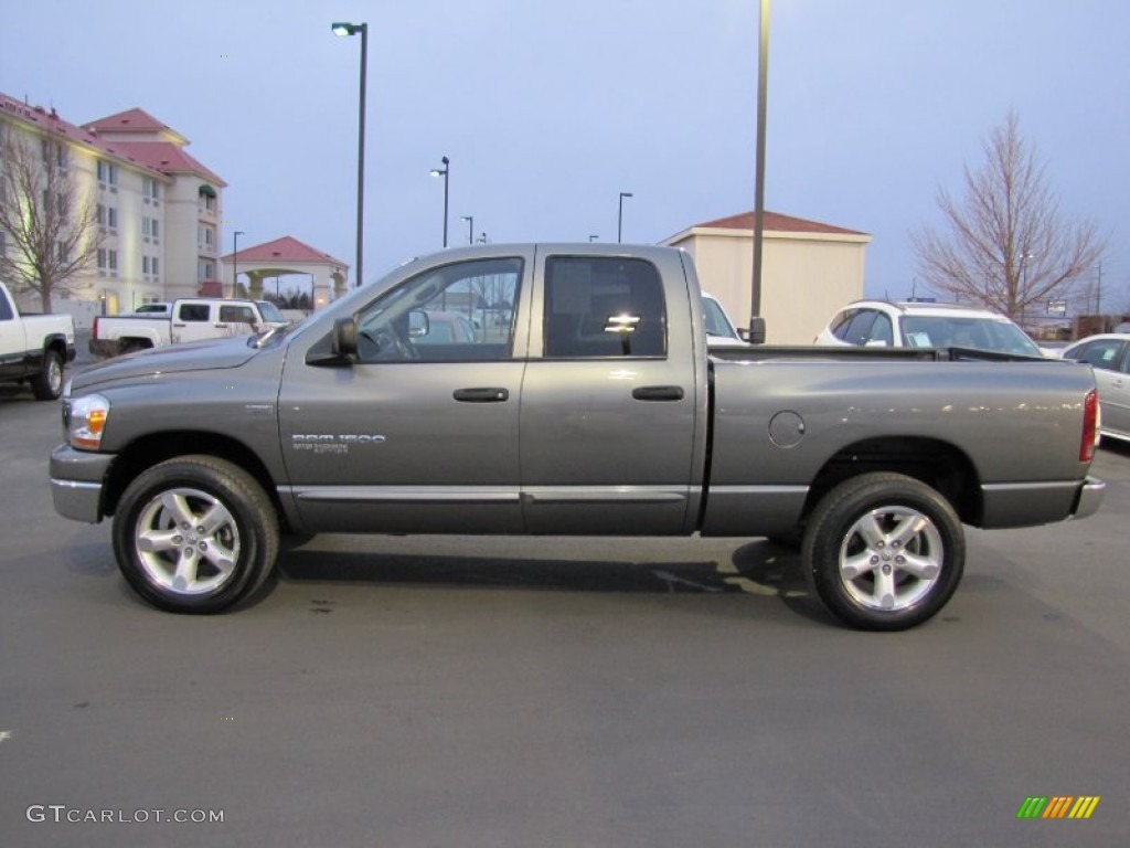 2006 Ram 1500 SLT Quad Cab 4x4 - Mineral Gray Metallic / Medium Slate Gray photo #4