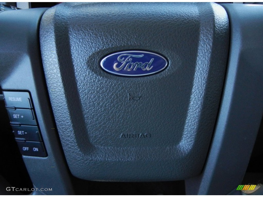 2010 F150 STX Regular Cab - Tuxedo Black / Medium Stone photo #20