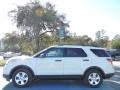 2012 White Suede Ford Explorer FWD  photo #2