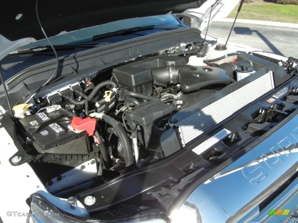 2012 Ford F250 Super Duty Lariat Crew Cab 4x4 6.2 Liter Flex-Fuel SOHC 16-Valve VVT V8 Engine Photo #58603650