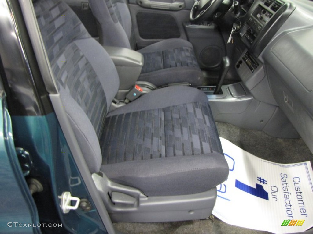 1997 RAV4 4WD - Dark Green Metallic / Gray photo #15