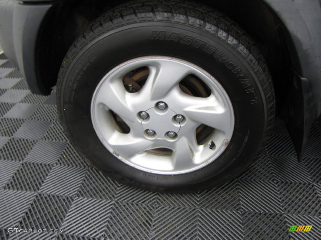 1997 RAV4 4WD - Dark Green Metallic / Gray photo #22