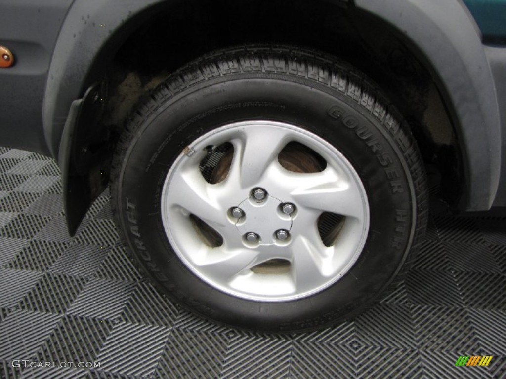 1997 RAV4 4WD - Dark Green Metallic / Gray photo #24