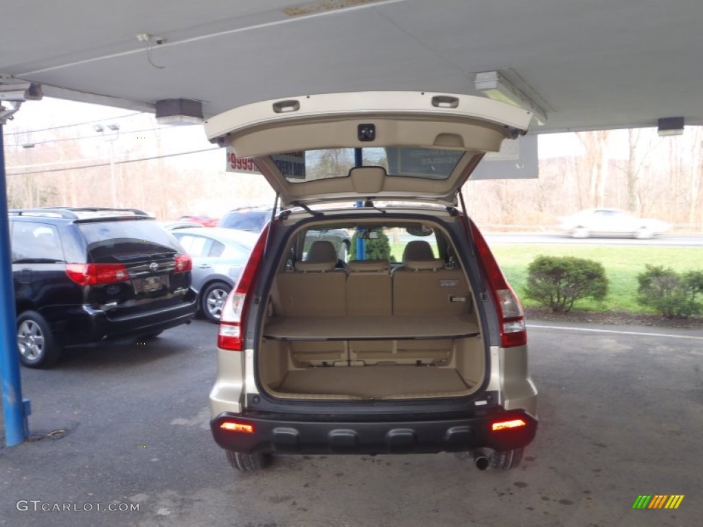 2009 CR-V EX-L 4WD - Borrego Beige Metallic / Ivory photo #8