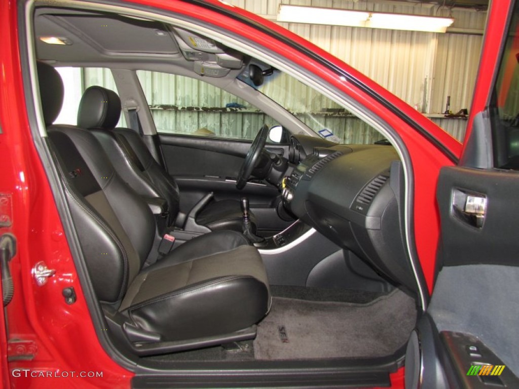 2005 Altima 3.5 SE-R - Code Red / SE-R Charcoal photo #9