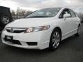 Taffeta White - Civic LX Sedan Photo No. 1