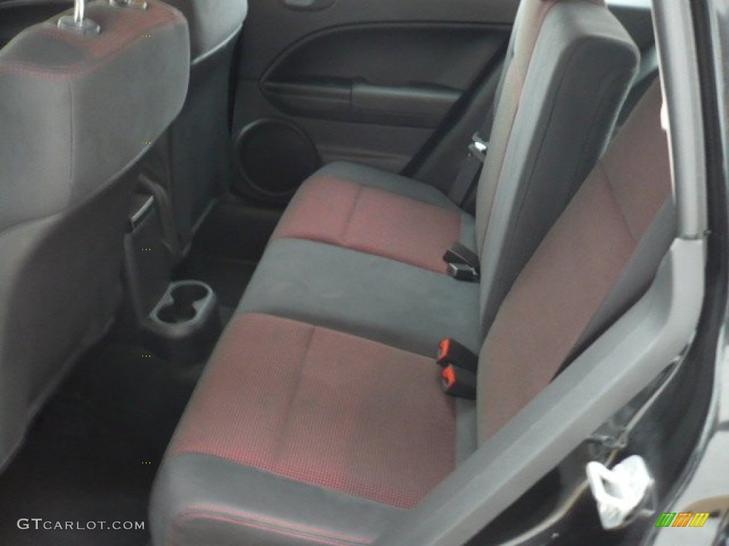 Dark Slate Gray/Red Interior 2010 Dodge Caliber Rush Photo #58610030