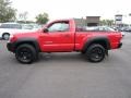 2008 Radiant Red Toyota Tacoma Regular Cab 4x4  photo #3