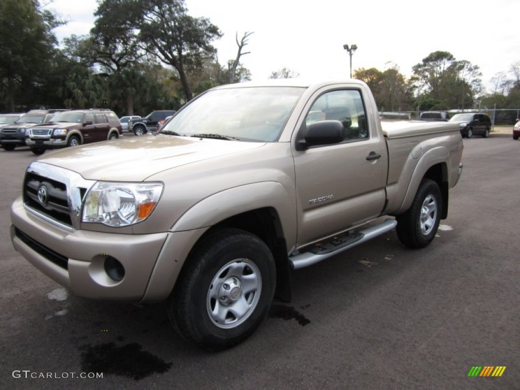 2006 Tacoma PreRunner Regular Cab - Desert Sand Mica / Taupe photo #1