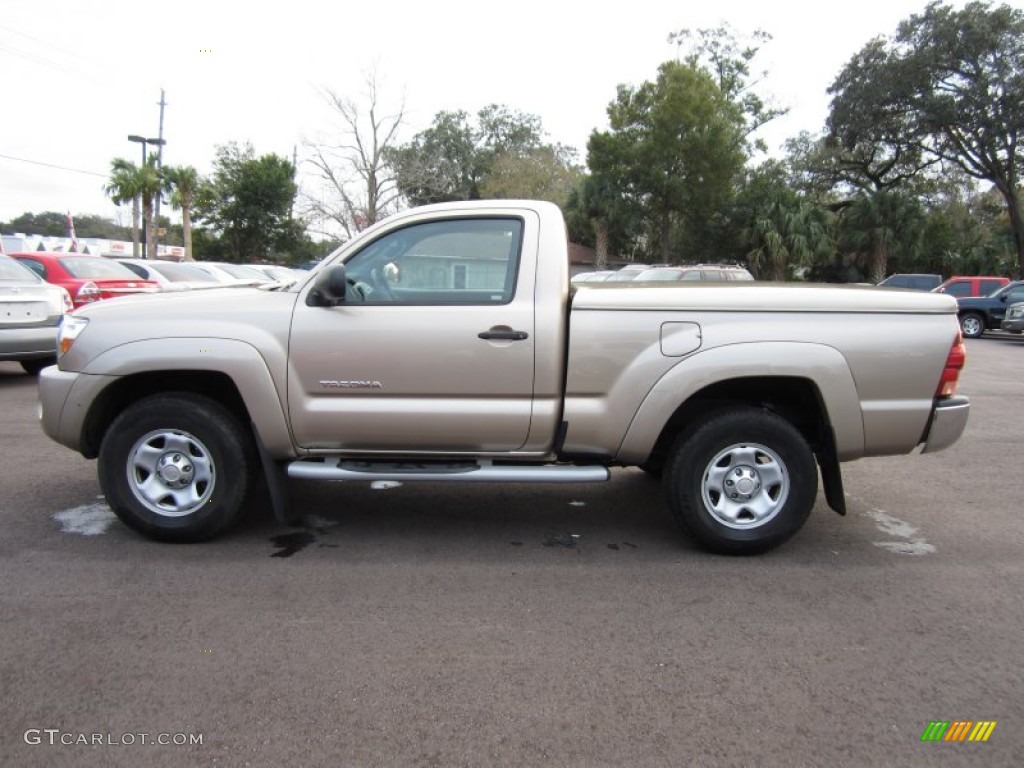 Desert Sand Mica 2006 Toyota Tacoma PreRunner Regular Cab Exterior Photo #58610483