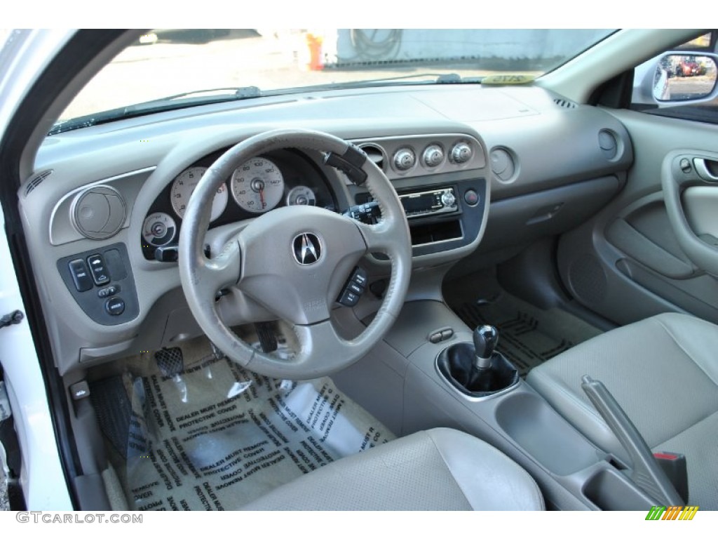 Titanium Interior 2003 Acura RSX Sports Coupe Photo #58610747