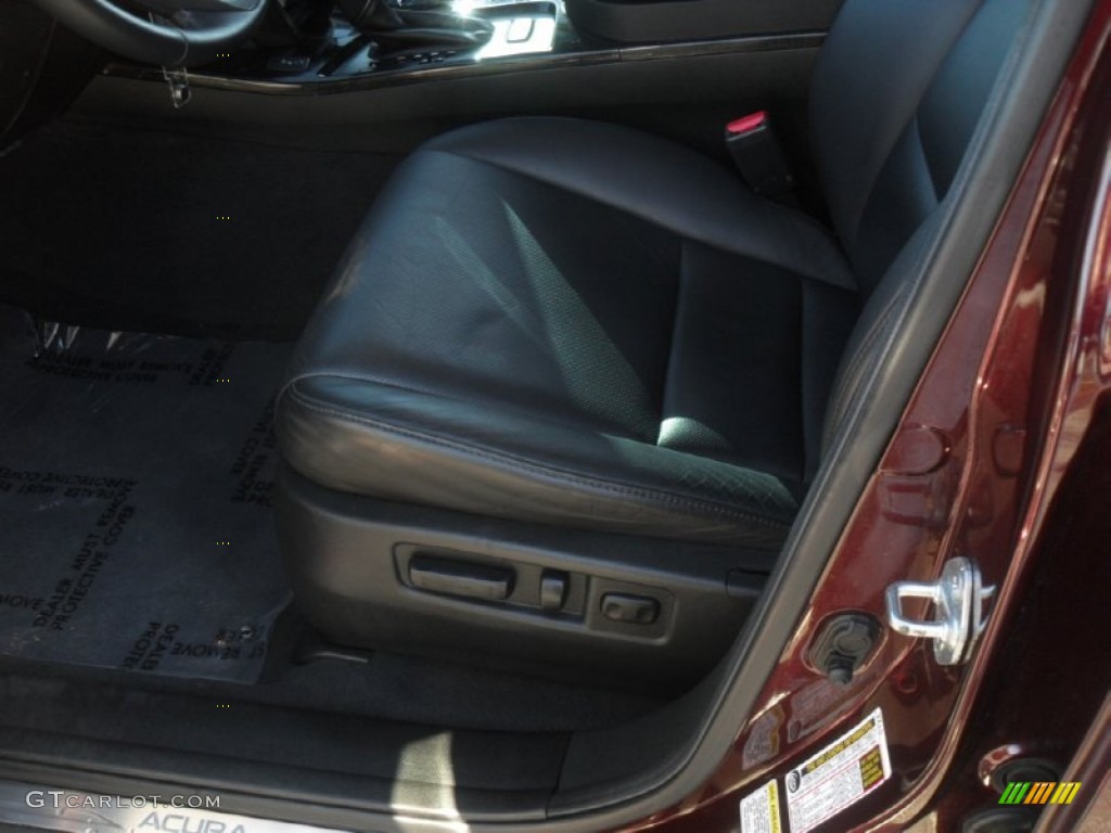 2007 MDX Sport - Dark Cherry Red Pearl / Ebony photo #9
