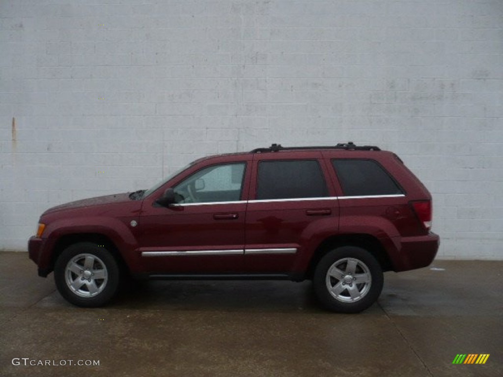 2007 Grand Cherokee Limited CRD 4x4 - Red Rock Crystal Pearl / Dark Khaki/Light Graystone photo #1