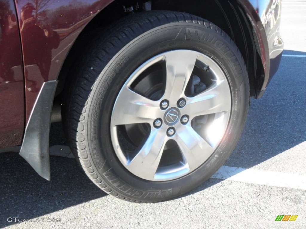 2007 MDX Sport - Dark Cherry Red Pearl / Ebony photo #23