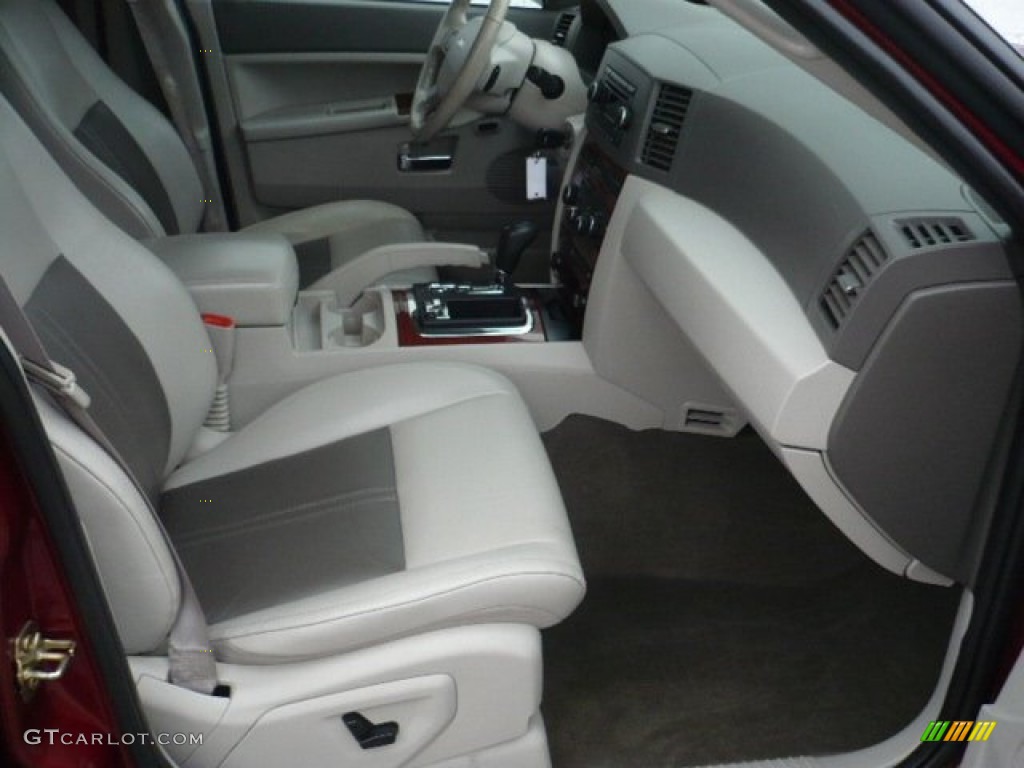 2007 Grand Cherokee Limited CRD 4x4 - Red Rock Crystal Pearl / Dark Khaki/Light Graystone photo #8