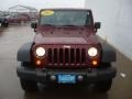 2007 Red Rock Crystal Pearl Jeep Wrangler Unlimited X 4x4  photo #2