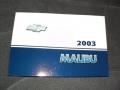 2003 Dark Tropic Teal Metallic Chevrolet Malibu Sedan  photo #4