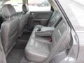 2008 Ford Taurus Black Interior Rear Seat Photo