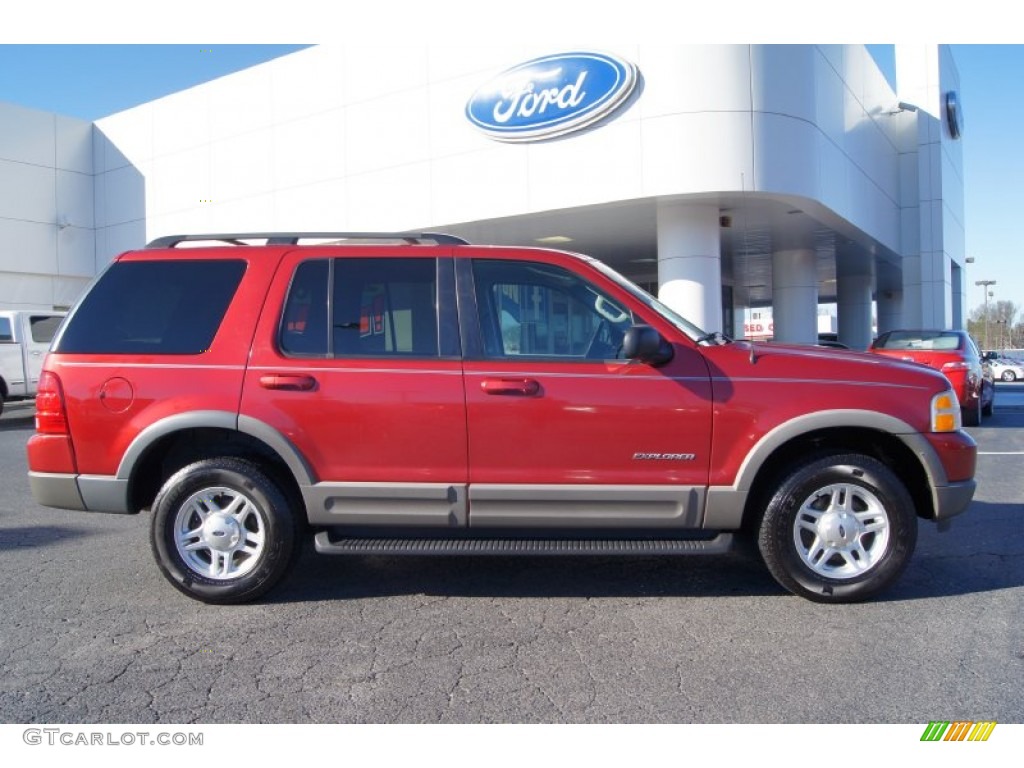 Toreador Red Metallic 2002 Ford Explorer XLT Exterior Photo #58613366