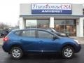 2008 Indigo Blue Metallic Nissan Rogue S AWD  photo #16