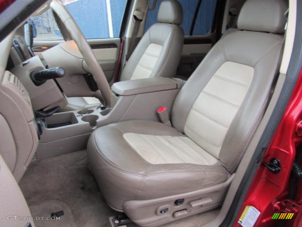 Medium Parchment Interior 2005 Ford Explorer Eddie Bauer 4x4 Photo #58613917