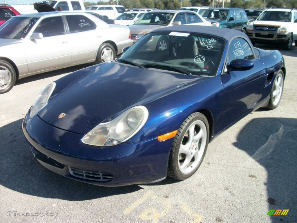 Lapis Blue Metallic Porsche Boxster