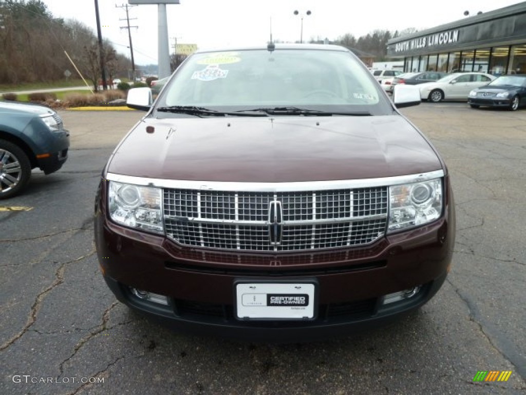 2010 MKX AWD - Cinnamon Metallic / Light Camel photo #6