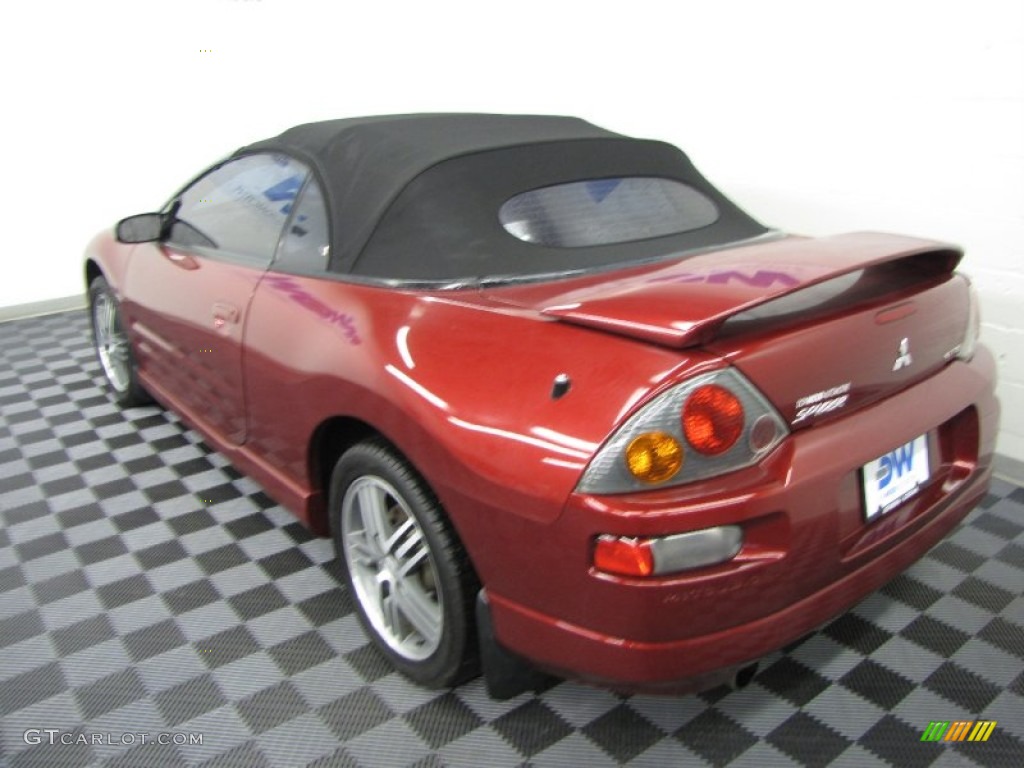 2003 Eclipse Spyder GTS - Ultra Red Pearl / Sand Blast photo #3