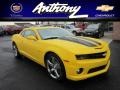 2012 Rally Yellow Chevrolet Camaro SS/RS Coupe  photo #1