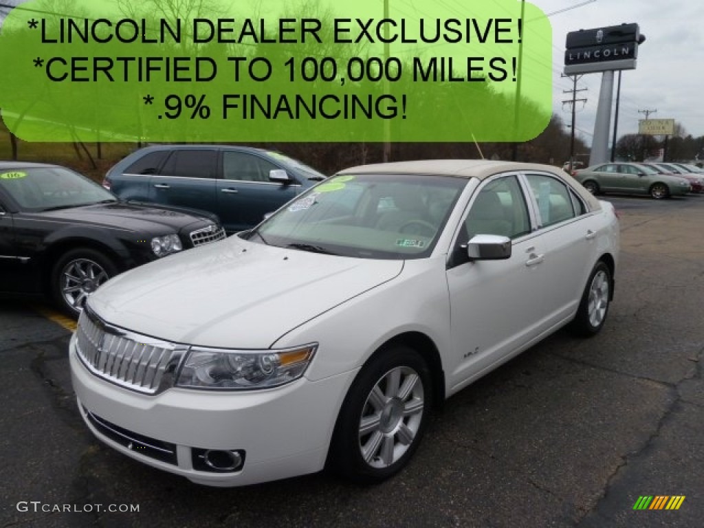 White Suede Lincoln MKZ