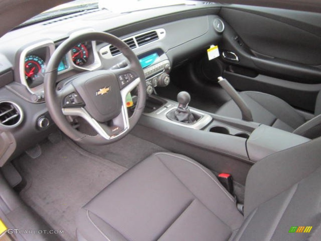 Black Interior 2012 Chevrolet Camaro SS/RS Coupe Photo #58615898