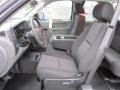 Dark Titanium 2012 Chevrolet Silverado 1500 Work Truck Extended Cab 4x4 Interior Color
