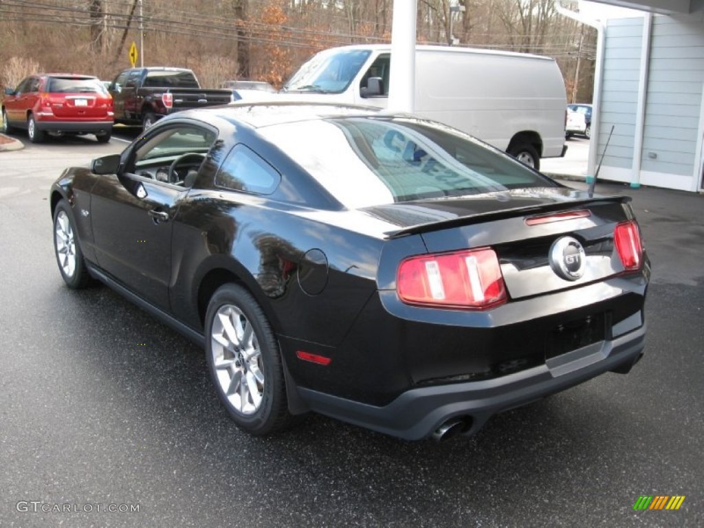 2011 Mustang GT Premium Coupe - Ebony Black / Stone photo #8