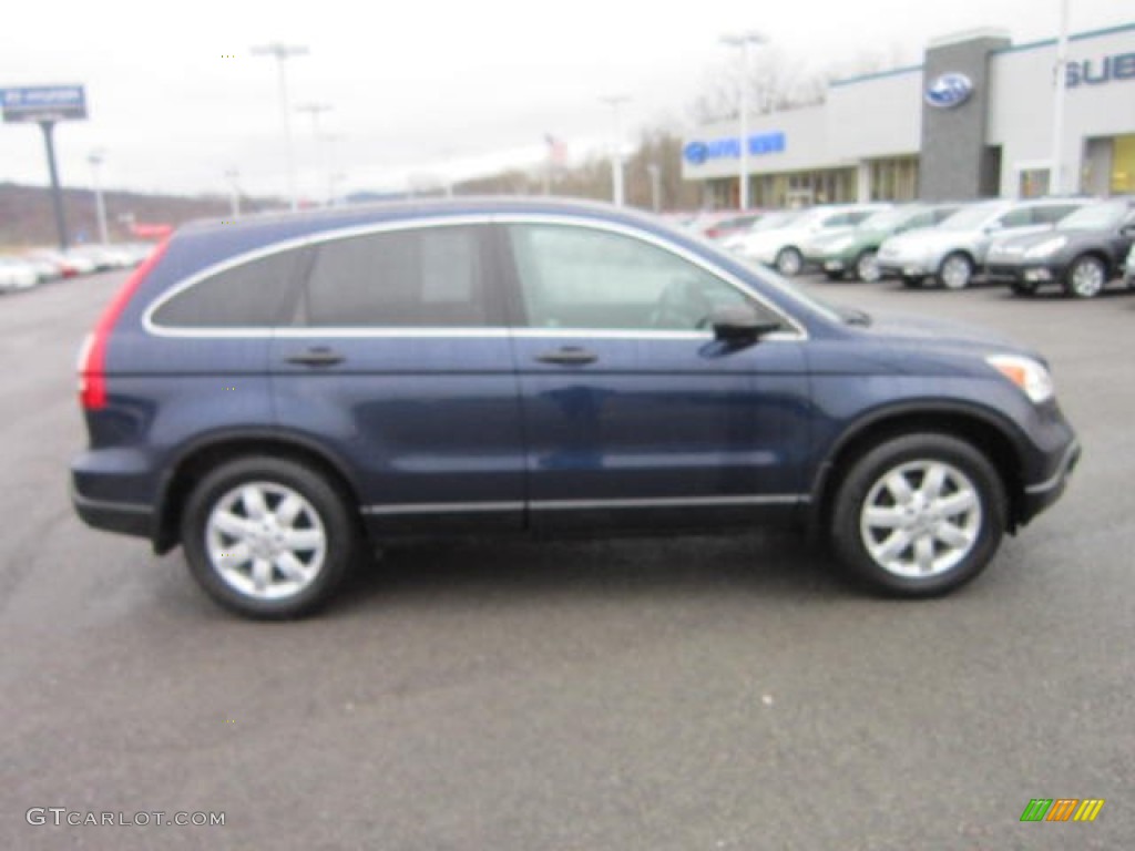 2009 CR-V EX 4WD - Royal Blue Pearl / Gray photo #8