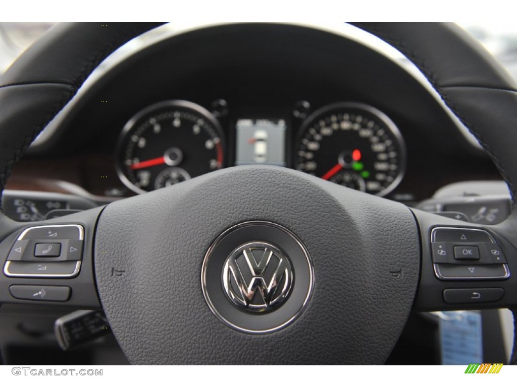 2012 Volkswagen CC VR6 4Motion Executive Controls Photo #58619654