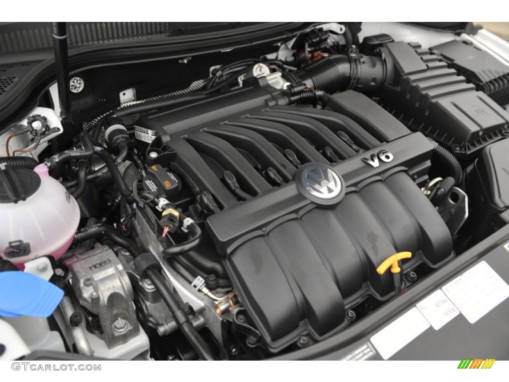 2012 Volkswagen CC VR6 4Motion Executive Engine Photos