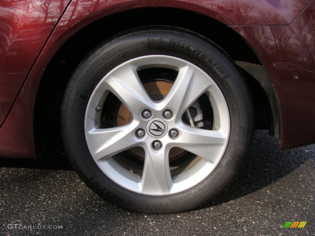 2010 TSX Sedan - Basque Red Pearl / Ebony photo #8