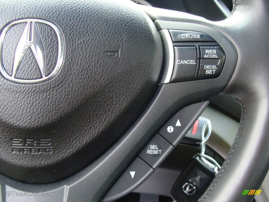 2010 TSX Sedan - Basque Red Pearl / Ebony photo #26