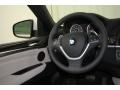 2012 BMW X6 Oyster Interior Steering Wheel Photo