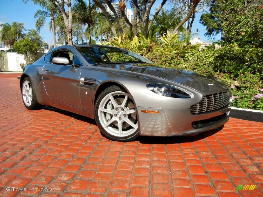 Tungsten Silver 2008 Aston Martin V8 Vantage Coupe Exterior Photo #58625804