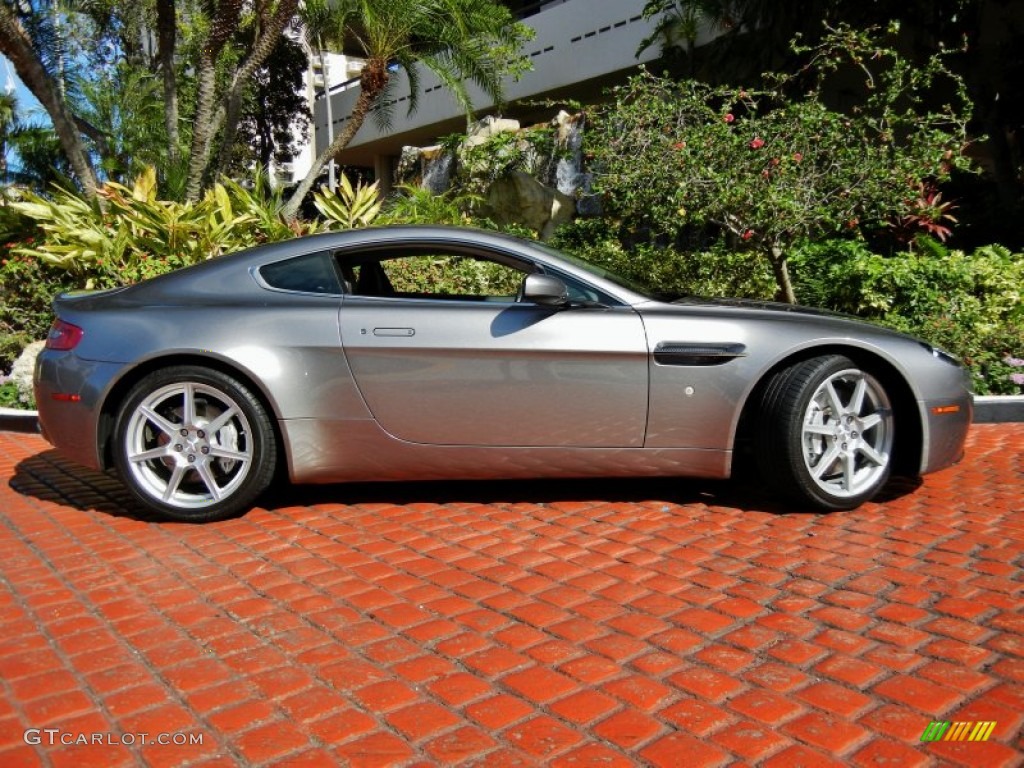 Tungsten Silver 2008 Aston Martin V8 Vantage Coupe Exterior Photo #58625848