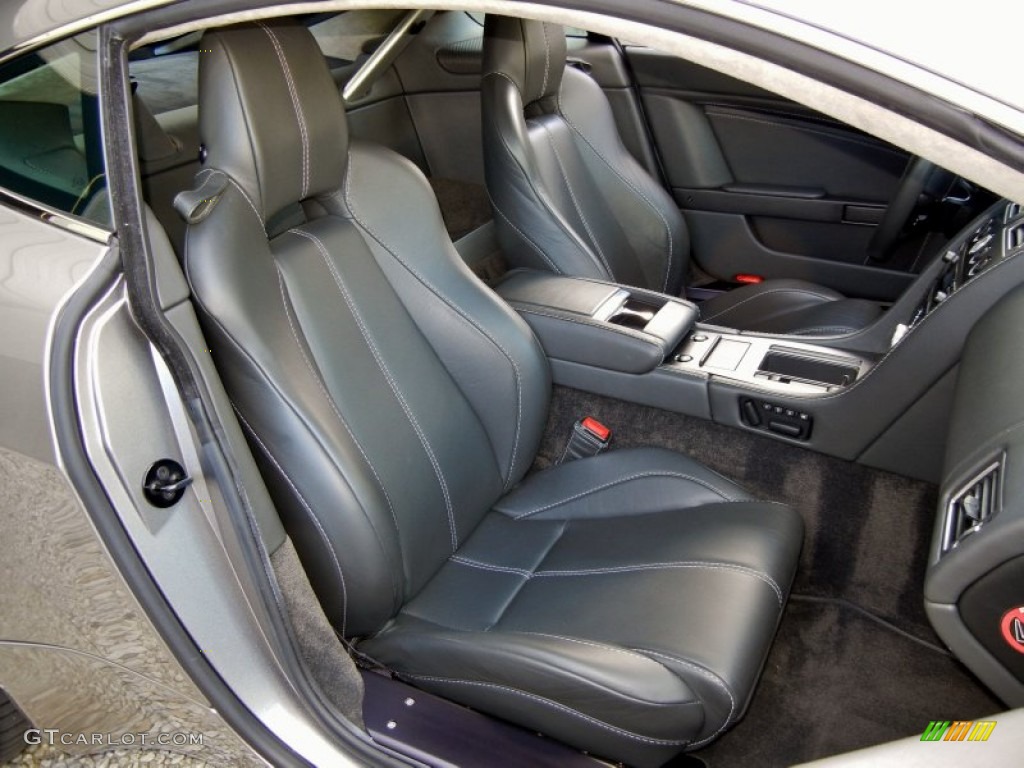 2008 V8 Vantage Coupe - Tungsten Silver / Obsidian Black photo #15
