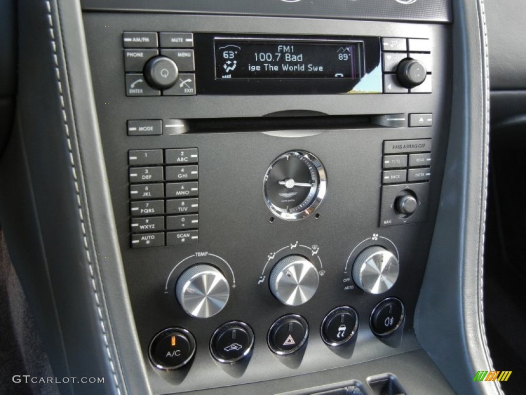 2008 Aston Martin V8 Vantage Coupe Controls Photo #58626071