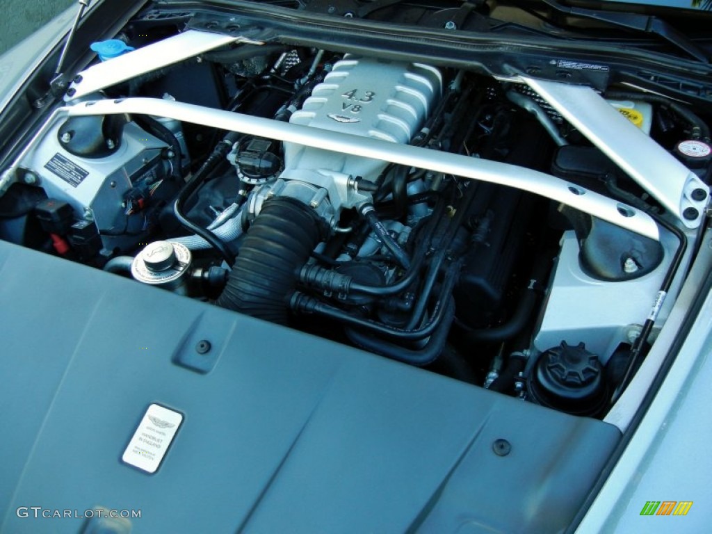 2008 Aston Martin V8 Vantage Coupe 4.3 Liter DOHC 32V VVT V8 Engine Photo #58626143