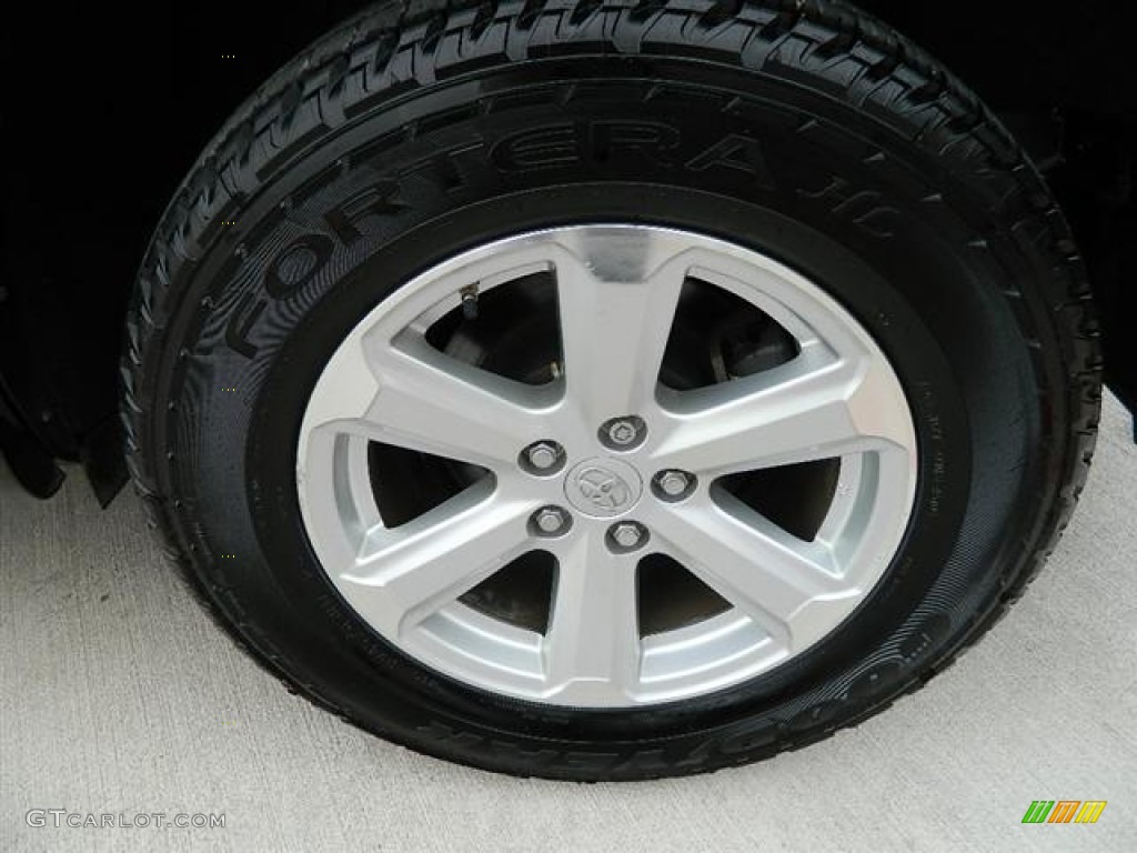 2008 Highlander  - Black / Sand Beige photo #11