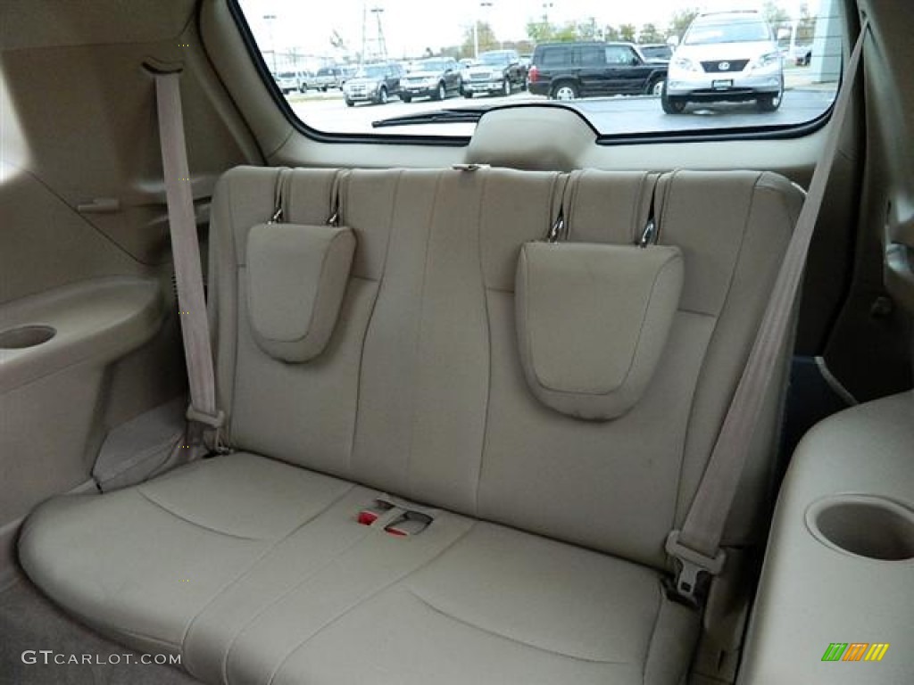 2008 Highlander  - Black / Sand Beige photo #13